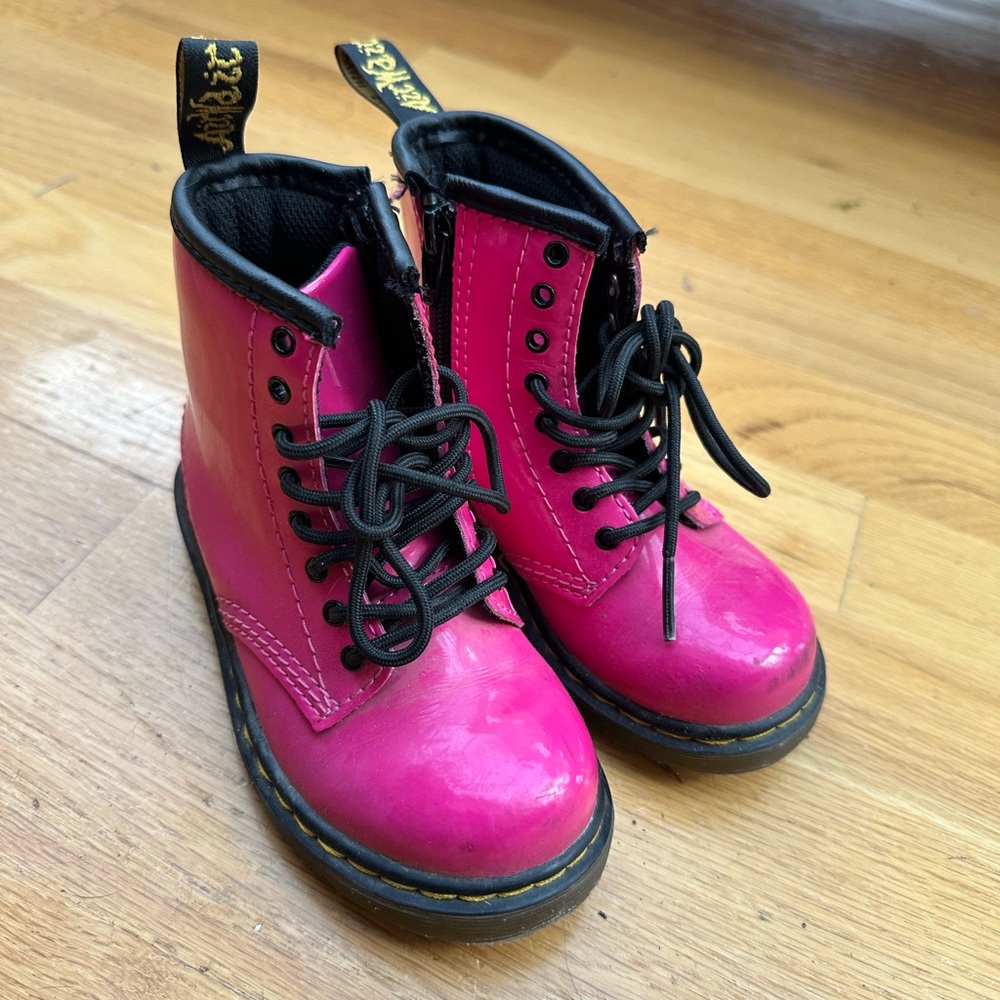 Dr. Martens Kids Boots - Toddler Size 8 - Pink